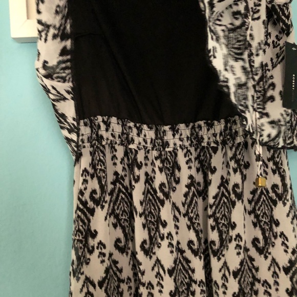 Black and white maxi dress - Picture 5 of 6